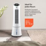 Skyscraper Ice rafraîchisseur d'air ventilateur 4-en-1 180 m³/h 30 W Oscillation mobile Télécommande – Image 3
