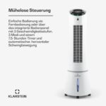 Skyscraper Ice rafraîchisseur d'air ventilateur 4-en-1 180 m³/h 30 W Oscillation mobile Télécommande – Image 4