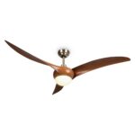 Monteverde ventilateur de plafond avec luminaire 52" 8 376 m³/h 3 pales