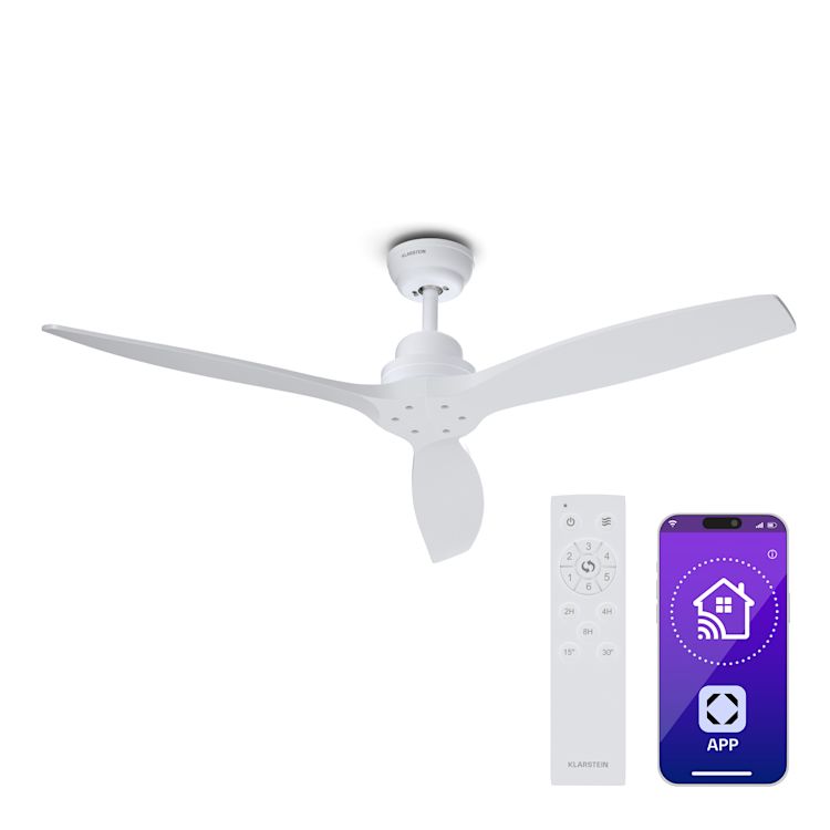 10046899_yy_0001_titel___.jpg Santa Elena Smart ventilateur de plafond 52 | 10260 m³/h | 6 vitesses | Télécommande | Smart – Image 1