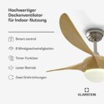 Monteverde ventilateur de plafond avec lumière dimmable – Image 2