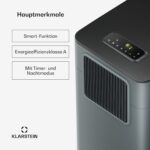 Breeze Box 9K Smart PAC climatiseur | Mode 3-en-1 | Smart Control | jusqu'à 32 m² | Minuterie 24h | mobile – Image 5