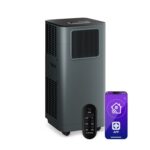 Breeze Box 9K Smart PAC climatiseur | Mode 3-en-1 | Smart Control | jusqu'à 32 m² | Minuterie 24h | mobile
