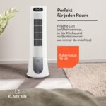 Frost rafraîchisseur d'air avec refroidissement par eau | 200 m³/h | 7 l | 20 m² | 2 blocs réfrigérants | 4 modes | 45 W – Image 3