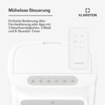 Breezcube rafraîchisseur d'air intelligent avec refroidissement par eau | 340 m³/h | 10 l | 30 m² | 3 modes | 50 W – Image 4