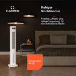 Polar rafraîchisseur d'air intelligent avec refroidissement par eau | 300 m³/h | 5 l | 30 m² | 3 modes | 75 W – Image 3