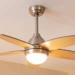 Cecotec EnergySilence Aero 495 ventilateur de plafond | 5 pales réversibles | LED | 106 cm