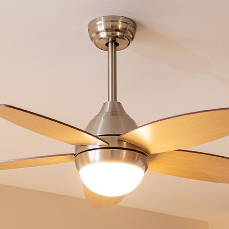 1e7e3a0406513a92bcb3aeb6616d339450ed4900 (1) Cecotec EnergySilence Aero 495 ventilateur de plafond | 5 pales réversibles | LED | 106 cm – Image 1