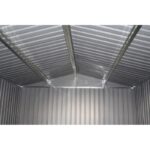 Abri de jardin 13 m² FIRST anthracite + kit d'ancrage X-METAL – Image 5