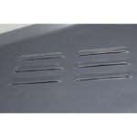 Abri de jardin 13 m² FIRST anthracite + kit d'ancrage X-METAL – Image 8