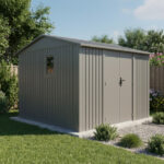 Abri de jardin en acier galvanisé Roka 9 m² - X-Métal