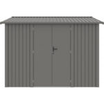 Abri de jardin en acier galvanisé Roka 9 m² - X-Métal – Image 6