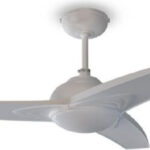 Cecotec ForceSilence Aero 460 ventilateur de plafond avec lumière | 106 cm | Télécommande