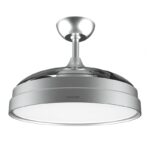 Cecotec EnergySilence Aero 4280 Invisible Steel ventilateur de plafond | Pales rétractables | LED 3 tons | 106 cm – Image 2