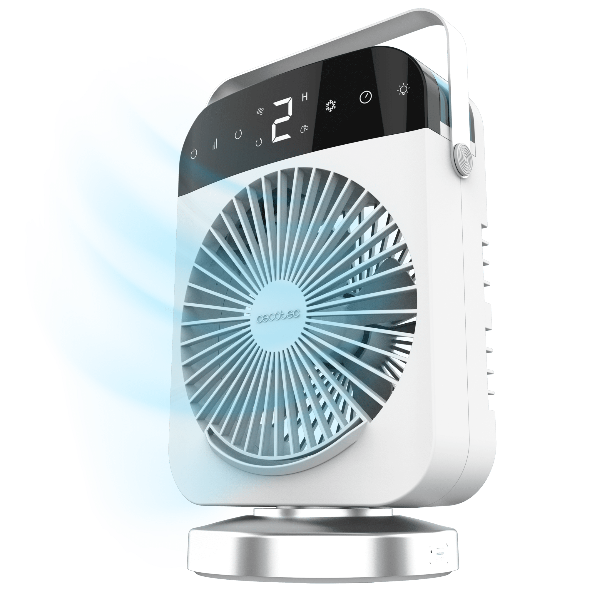 energysilence-600-deskchill-smart-rotate_p8vbuo_1.png Cecotec EnergySilence 600 DeskChill Smart Rotate rafraîchisseur d'air de bureau | 300 ml | USB-C – Image 1
