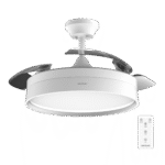 Cecotec EnergySilence Aero 4200 Invisible White ventilateur de plafond | Pales rétractables | LED | 106 cm