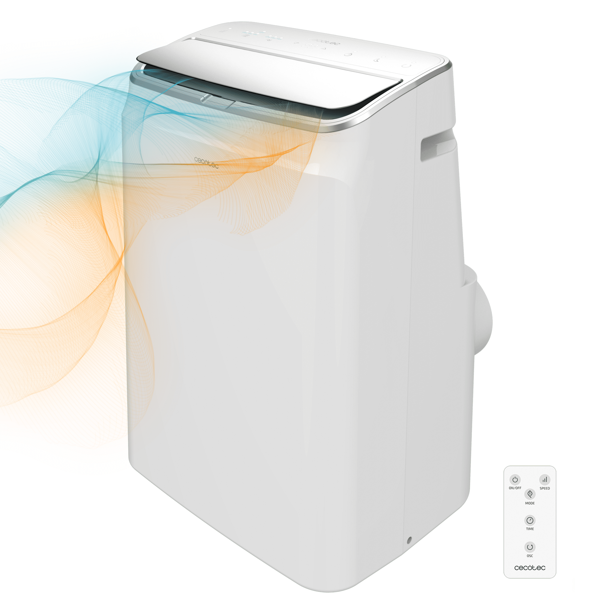 forceclima-12600-soundless-heating_8ck7ln_1.png Cecotec ForceClima 12600 Soundless Heating climatiseur mobile 3-en-1 | 12 000 BTU | Pompe à chaleur – Image 1