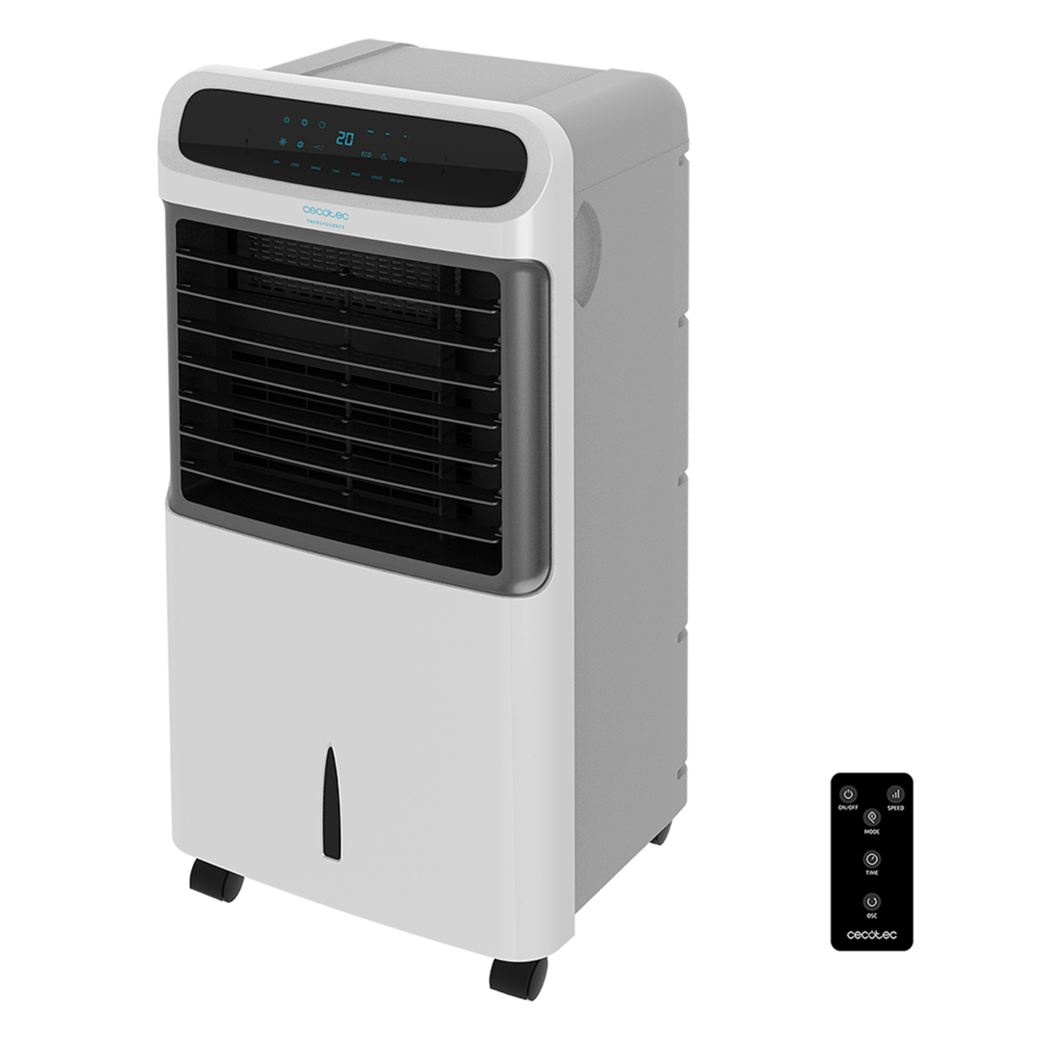 forcesilence-puretech-6500_1.png Cecotec EnergySilence PureTech 6500 rafraîchisseur d'air 4-en-1 | 12 L | 500 m³/h | Ionisateur – Image 1