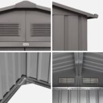 Abri de jardin avec kit d'ancrage de 2,71 m² – Image 7