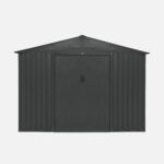 Abri de jardin métallique, 7,06 m², Anthracite – Image 2