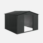 Abri de jardin métallique, 7,06 m², Anthracite – Image 3