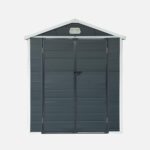 Abri de jardin en plastique, structure aluminium, 3,65 m² – Image 8