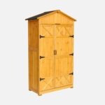 Abri de jardin en bois 105 cm, sapin – Image 3