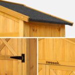 Abri de jardin en bois 105 cm, sapin – Image 6