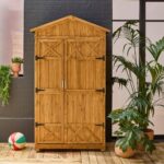 Abri de jardin en bois 105 cm, sapin