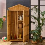 Abri de jardin en bois 105 cm, sapin – Image 2