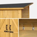 Abri de jardin en bois 140 cm, sapin – Image 5