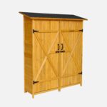 Abri de jardin en bois 140 cm, sapin – Image 3