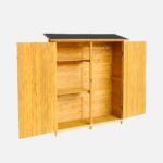 Abri de jardin en bois 140 cm, sapin – Image 7