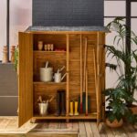 Abri de jardin en bois 140 cm, sapin – Image 2